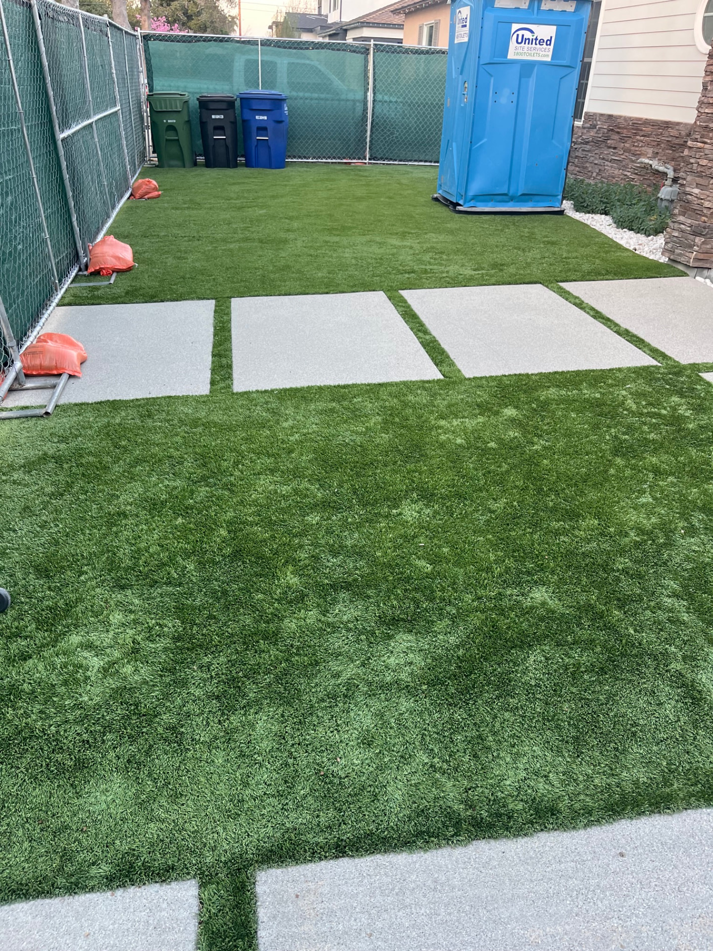 Sod & turf project by Luevanos Landscape Tree Services